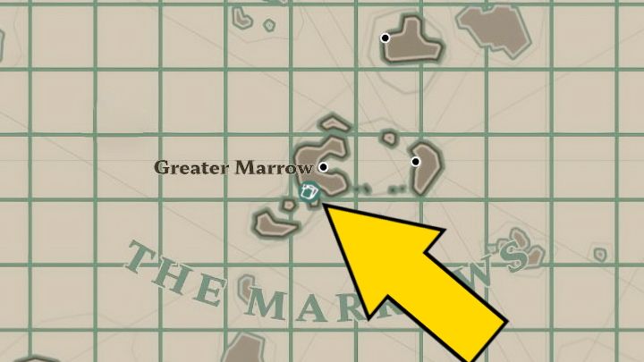 Na południe od miasta Greater Marrow - Dredge: Skąd wziąć Refined Metal? - Dredge - poradnik do gry