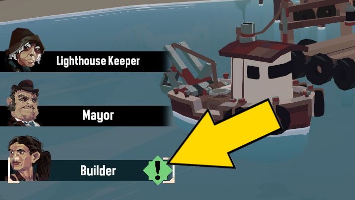 Porozmawiajcie z kobietą, która zapyta Was o wrażenia z pobytu w regionie The Marrows - Dredge: A Place to Rest - Dredge - poradnik do gry