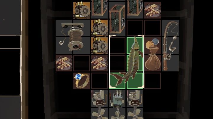 Po udanym połowie, należy umieścić zdobycz w ładowni - Dredge: Jak łowić ryby? - Dredge - poradnik do gry