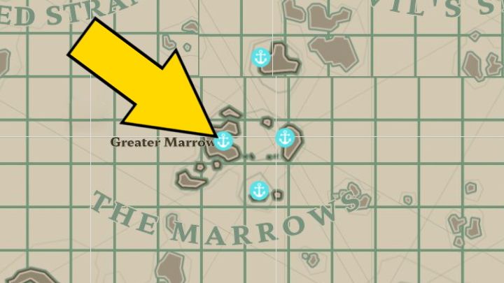Dry Dock w Greater Marrow na obszarze The Marrows - Dredge: Jak powiększyć miejsce w ładowni? - Dredge - poradnik do gry