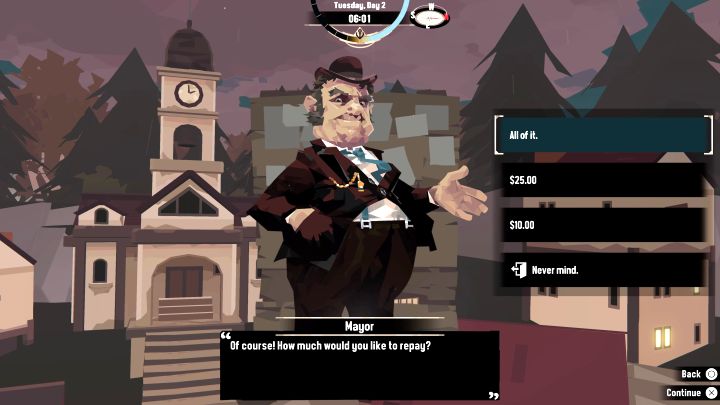 Poruszcie temat pożyczki - Id like to pay off some of my debt - Dredge: Jak spłacić dług w Greater Marrow? - Dredge - poradnik do gry