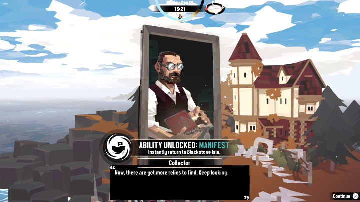 W ramach postępów w głównej fabule trzeba znaleźć artefakt Music Box w regionie Gale Cliffs - jest to częścią głównego questu (Pursuit) o nazwie The Collector - Dredge: Czy jest szybka podróż (fast travel)? - Dredge - poradnik do gry