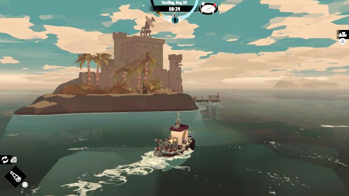 Z psem popłyńcie do Old Fortress, czyli do wyspy-fortecy z północno-zachodniej części regionu Stellar Basin - Dredge: Lost Dog - Dredge - poradnik do gry