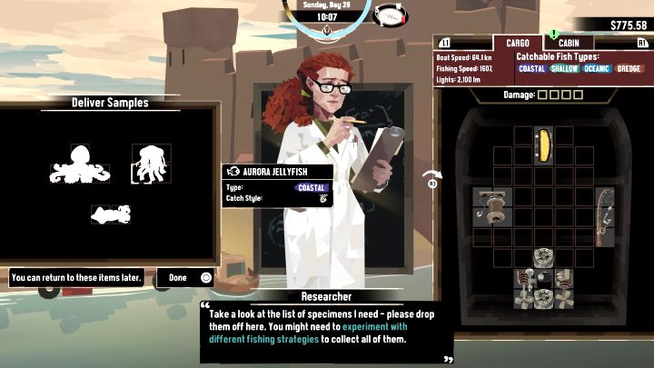 1 - Dredge: Jak złowić meduzę Aurora Jellyfish? - Dredge - poradnik do gry