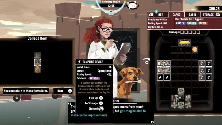 Odwiedźcie Old Fortress w Stellar Basin po to żeby spotkać się z Researcher i odebrać quest Research Assistant - Dredge: Jak zdobyć wędkę Hadal? - Dredge - poradnik do gry