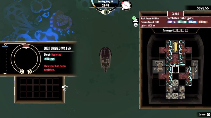 Glowing Octopus wymaga dysponowania wędką Shallow - Dredge: Research Assistant - Dredge - poradnik do gry