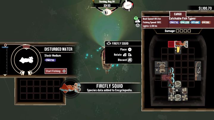 Firefly Squid wymaga dysponowania wędką Coastal - Dredge: Research Assistant - Dredge - poradnik do gry