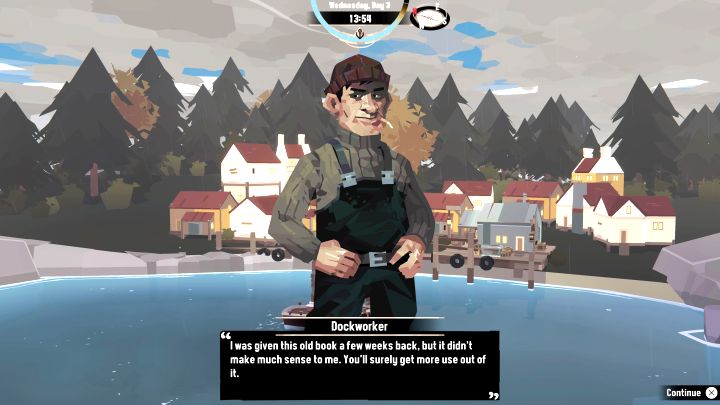 Odblokowanie książki: Musicie ukończyć Pursuit (misję) Package Delivery - Dredge: Wszystkie książki (Books) - Dredge - poradnik do gry