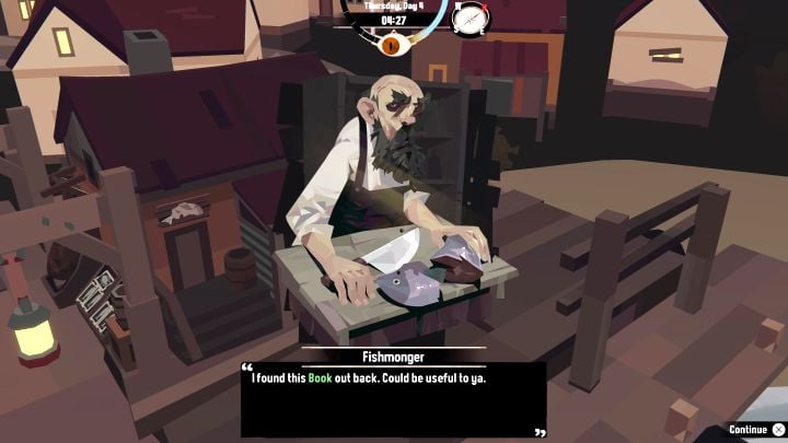 Odblokowanie książki: Musicie zająć się Pursuit (misją) Caught to Order i spotkać się z handlarzem Fishmonger z Greater Marrow - Dredge: Wszystkie książki (Books) - Dredge - poradnik do gry