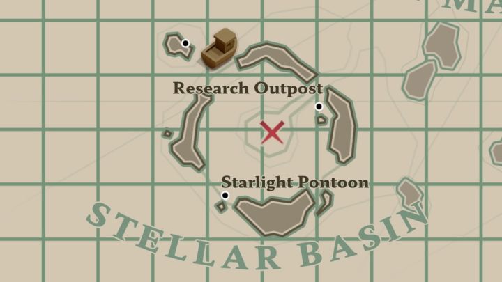 Wiadomość w butelce jest na wschód od Old Fortress w północnej części regionu Stellar Basin - Dredge: Wszystkie wiadomości (Messages) - Dredge - poradnik do gry