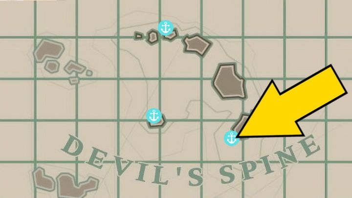 Shipyard w Charred Pontoon na obszarze Devils Spine - Dredge: Jak naprawić łódź? - Dredge - poradnik do gry