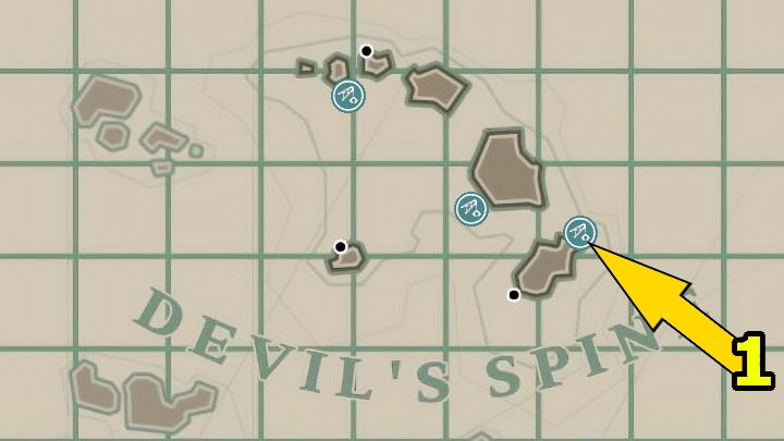 Stone Tablet znajdziecie w ruinach przy południowej wyspie regionu Devils Spine - Dredge: Stone Tablets - Dredge - poradnik do gry