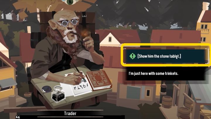 Pokażcie kupcowi tabliczki - Dredge: Stone Tablets - Dredge - poradnik do gry