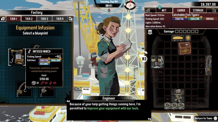 1 - Dredge The Iron Rig: Jak złowić rybę Łodzik? - Dredge - poradnik do gry