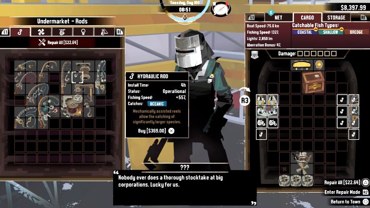 Potrzebnych będzie Wam kilka rzeczy - Dredge The Iron Rig: Jak złowić rybę Łodzik? - Dredge - poradnik do gry