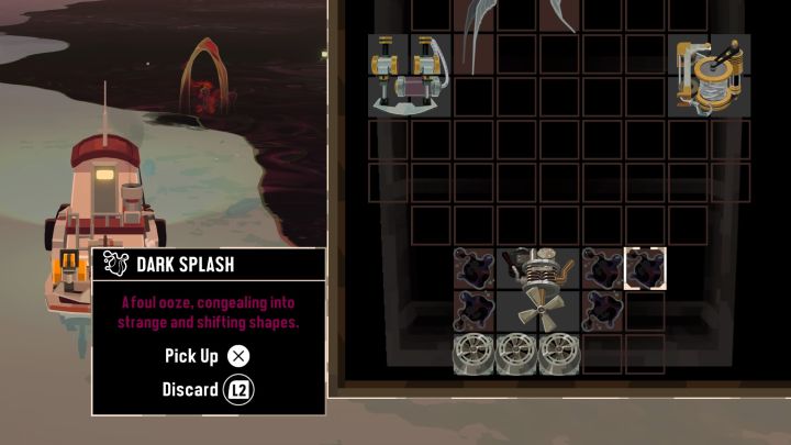 Możecie otrzymać osiągnięcie Cieniste rozbryzgi jeśli w ładowni znajdzie się łącznie 5 ciemnych plam - Dredge The Iron Rig: Jak zdobyć Ciemne plamy i trofeum Cieniste rozbryzgi? - Dredge - poradnik do gry