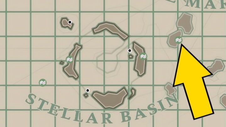 Pierwszy Scrap of Paper znajdziecie przeszukując skrzynię we wraku łódki znajdujący się na wysepce na wschód od głównych wysp Stellar Basin - Dredge: Scraps of Paper - Dredge - poradnik do gry