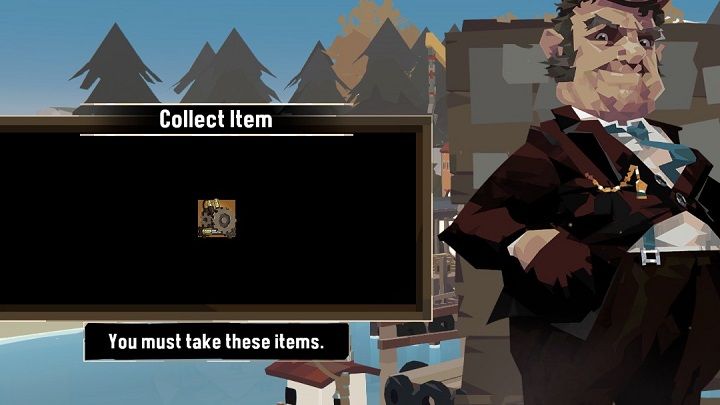 Pojawi się Mayor, który w podziękowaniu za Wasze starania wręczy Wam Research Parts - Dredge: A Fresh Start - Dredge - poradnik do gry