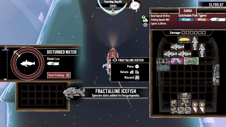 5 - Dredge The Pale Reach: Jak złowić Fractalline Icefish? - Dredge - poradnik do gry