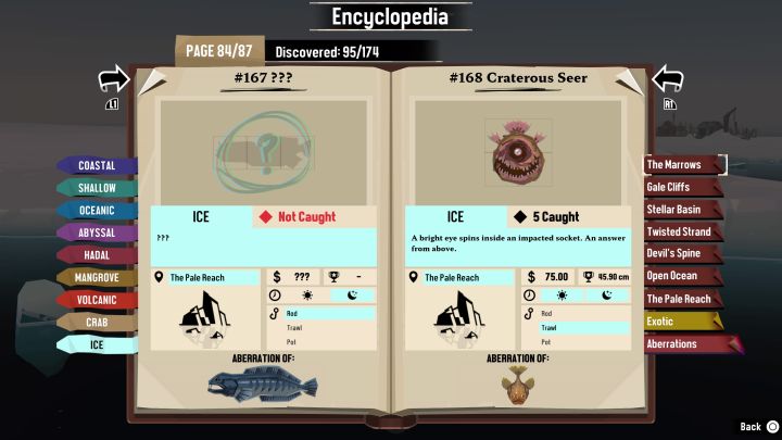 1 - Dredge The Pale Reach: Jak złowić Craterous Seer? - Dredge - poradnik do gry