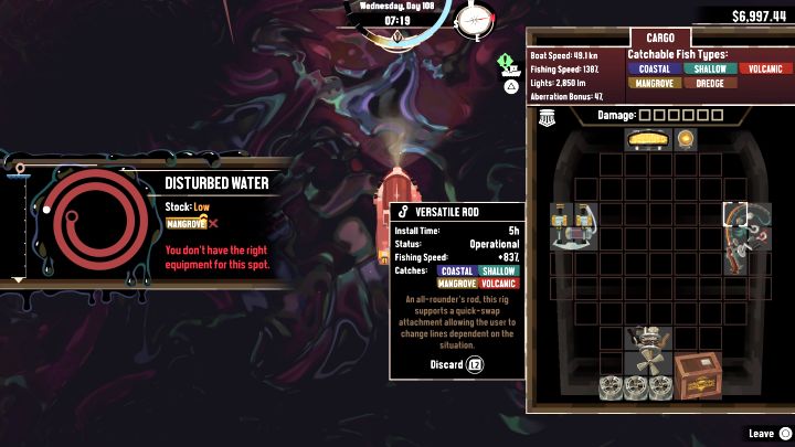 1 - Dredge The Iron Rig: Co oznacza komunikat Nie posiadasz odpowiedniego wyposażenia? - Dredge - poradnik do gry
