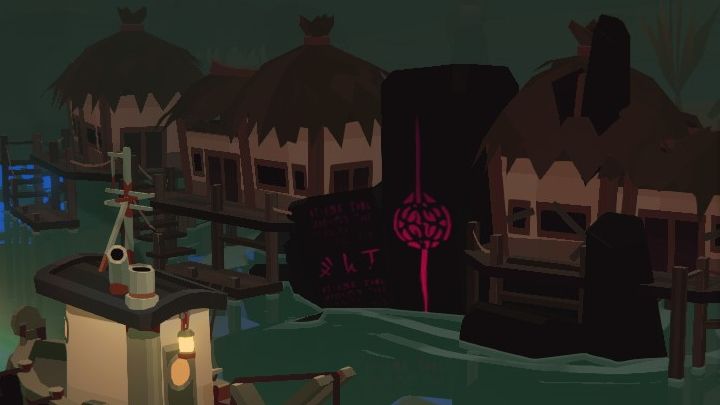 Obeliski to czarne formacje skalne, które na pierwszy rzut oka nie wyróżniają się niczym szczególnym - Dredge: Wszystkie Obeliski - Dredge - poradnik do gry