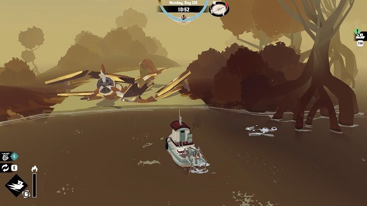 Przy rozbitym samolocie, tuż przy brzegu, wykonajcie akcję Dredge i wyciągnijcie nieśmiertelnik - Dredge: Wszystkie Dog Tags - Dredge - poradnik do gry