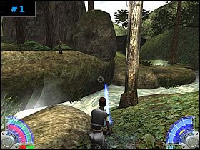 1 - Prolog - Yavin Forest | Zestaw #1 | Star Wars Jedi Knight Jedi Academy - Star Wars Jedi Knight: Jedi Academy - poradnik do gry