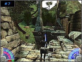 Odnajdź przejście do kolejnego terenu ćwiczebnego - Trening - Yavin Training Grounds | Zestaw #1 | Jedi Knight Jedi Academy - Star Wars Jedi Knight: Jedi Academy - poradnik do gry