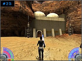 Z drzwiami czeka Cię kolejna grupka oponentów - Droid Recovery - Tatooine | Zestaw #1 | Star Wars Jedi Knight Jedi Academy - Star Wars Jedi Knight: Jedi Academy - poradnik do gry