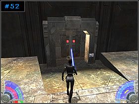 Przejdź przez drzwi do sali z jeszcze jedną windą, prowadząca w dół - Emergency Assistance - Bakura cd. | Zestaw #1 | Jedi Knight Jedi Academy - Star Wars Jedi Knight: Jedi Academy - poradnik do gry