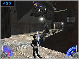 Za nimi spotkasz oficera - zabierz jego Security Key - Emergency Assistance - Bakura cd. | Zestaw #1 | Jedi Knight Jedi Academy - Star Wars Jedi Knight: Jedi Academy - poradnik do gry