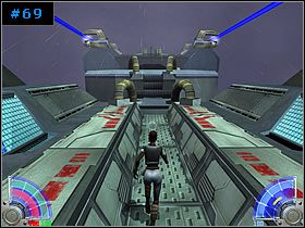 Zeskocz niżej w okolicy jasnego, niebieskiego promienia - Cult Investigation - Corellia | Zestaw #1 | Star Wars Jedi Knight Jedi Academy - Star Wars Jedi Knight: Jedi Academy - poradnik do gry