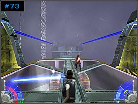 Walka nie powinna być ciężka i najprawdopodobniej spadniesz w dół, rozwalając szkło - Cult Investigation - Corellia | Zestaw #1 | Star Wars Jedi Knight Jedi Academy - Star Wars Jedi Knight: Jedi Academy - poradnik do gry