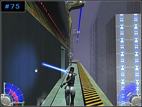 Wejdź do środka i skorzystaj z windy, która zawiezie Cię na wyższe piętro - Cult Investigation - Corellia | Zestaw #1 | Star Wars Jedi Knight Jedi Academy - Star Wars Jedi Knight: Jedi Academy - poradnik do gry