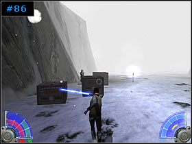 Trzymaj się prawej strony - Lodowe pustkowia - Hoth | Kontynuacja | Star Wars Jedi Knight Jedi Academy - Star Wars Jedi Knight: Jedi Academy - poradnik do gry