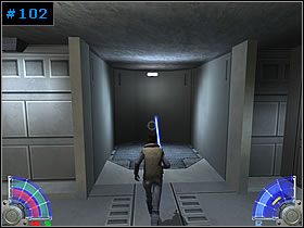 Ruszaj przed siebie korytarzami - Baza Echo - Hoth | Kontynuacja | Star Wars Jedi Knight Jedi Academy - Star Wars Jedi Knight: Jedi Academy - poradnik do gry