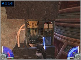 Minąwszy bar wejdziesz do korytarzy rozdzielających się na trzy - Rescue Mission - Nar Kreeta | Zestaw #2 | Star Wars Jedi Knight Jedi Academy - Star Wars Jedi Knight: Jedi Academy - poradnik do gry