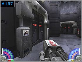 Tam załatw czekających na Ciebie oponentów, po czym wyjdź po schodkach wyżej, do panelu sterowania - Cult Investigation - Dosuun | Zestaw #2 | Star Wars Jedi Knight Jedi Academy - Star Wars Jedi Knight: Jedi Academy - poradnik do gry