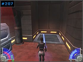 Ruszaj kładką nad wielką salą do przeciwległego przejścia - Zamek Vadera - Vjun | Kontynuacja | Star Wars Jedi Knight Jedi Academy - Star Wars Jedi Knight: Jedi Academy - poradnik do gry