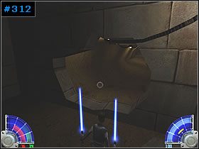 3 - Katakumby - Korriban cd. | Kontynuacja | Star Wars Jedi Knight Jedi Academy - Star Wars Jedi Knight: Jedi Academy - poradnik do gry