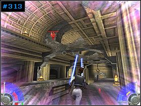 Jeśli chcesz zdobyć sekret #2 , musisz się trochę natrudzić - Katakumby - Korriban cd. | Kontynuacja | Star Wars Jedi Knight Jedi Academy - Star Wars Jedi Knight: Jedi Academy - poradnik do gry