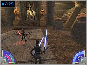 1 - Dolina Ciemnych Lordów - Korriban cd. | Kontynuacja | Jedi Knight Jedi Academy - Star Wars Jedi Knight: Jedi Academy - poradnik do gry