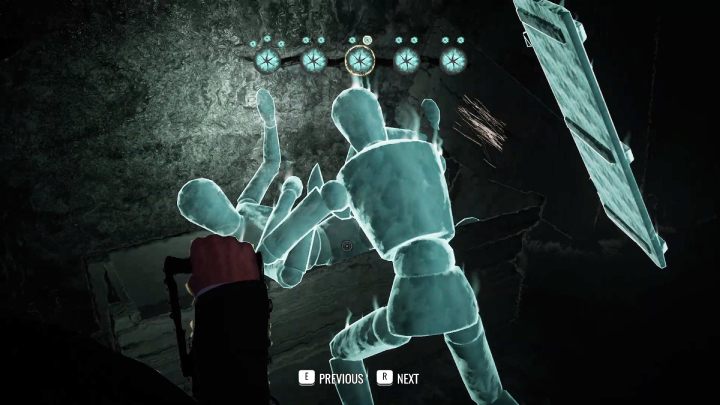 Przy skrzyni ustawcie scenę z powyższego obrazka - Sherlock Holmes The Awakened: Podziemia magazynu - Sherlock Holmes The Awakened - solucja