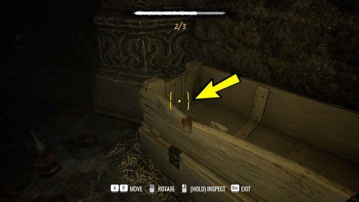 Obróćcie się w lewo i podejdźcie do ściany - Sherlock Holmes The Awakened: Podziemia magazynu - Sherlock Holmes The Awakened - solucja