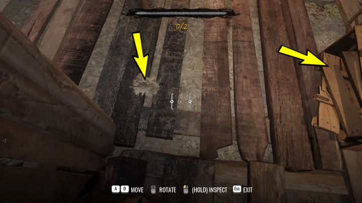 Wejdźcie do szopy i na podłodze zbadajcie - Sherlock Holmes The Awakened: Posiadłość Stenwicka (Stenwicks Manor) - Sherlock Holmes The Awakened - solucja