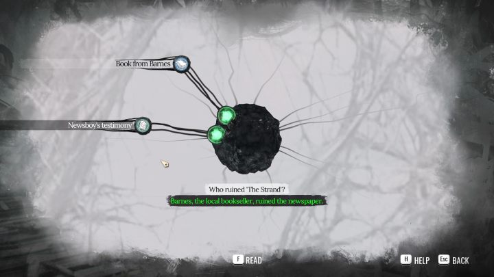 Wejdźcie do Pałacu Pamięci (Mind Palace) i wybierzcie pierwsze pytanie - Sherlock Holmes The Awakened: Rozdział 1 Baker Street numer 221B - Sherlock Holmes The Awakened - solucja