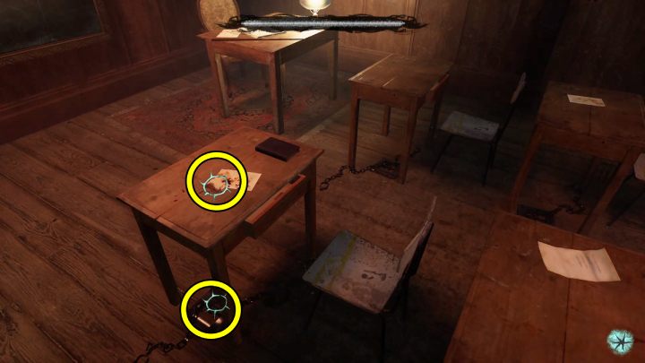 W trybie koncentracji (concentration) na ławce zbadajcie - Sherlock Holmes The Awakened: Wrota Piekieł (Hells Door) - Sherlock Holmes The Awakened - solucja