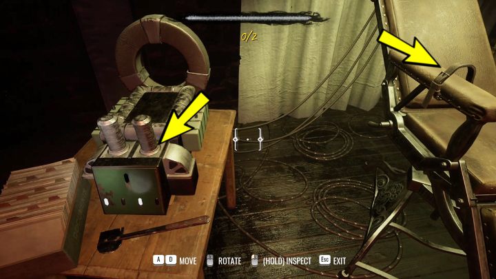 Przejdźcie przez kolejne drzwi i przy krześle zbadajcie - Sherlock Holmes The Awakened: Wrota Piekieł (Hells Door) - Sherlock Holmes The Awakened - solucja