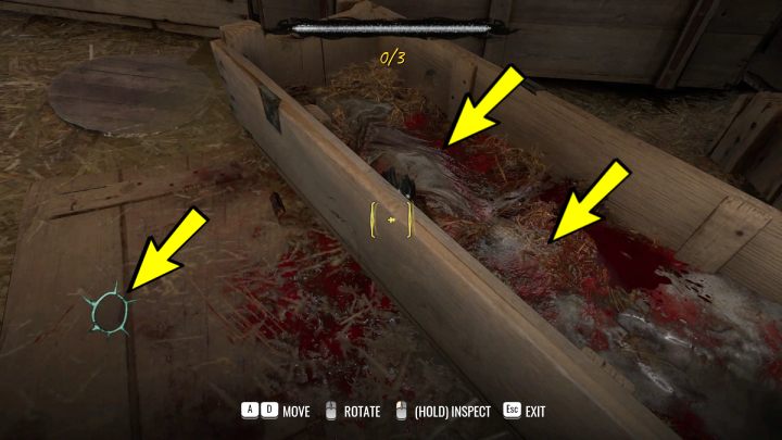 W otwartej skrzyni zbadajcie - Sherlock Holmes The Awakened: Blok B (Block B) - Sherlock Holmes The Awakened - solucja